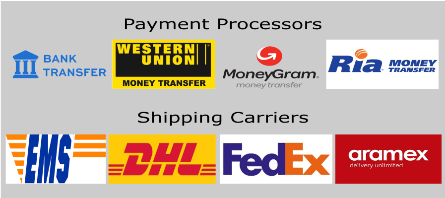 Payment and Shipping Banner